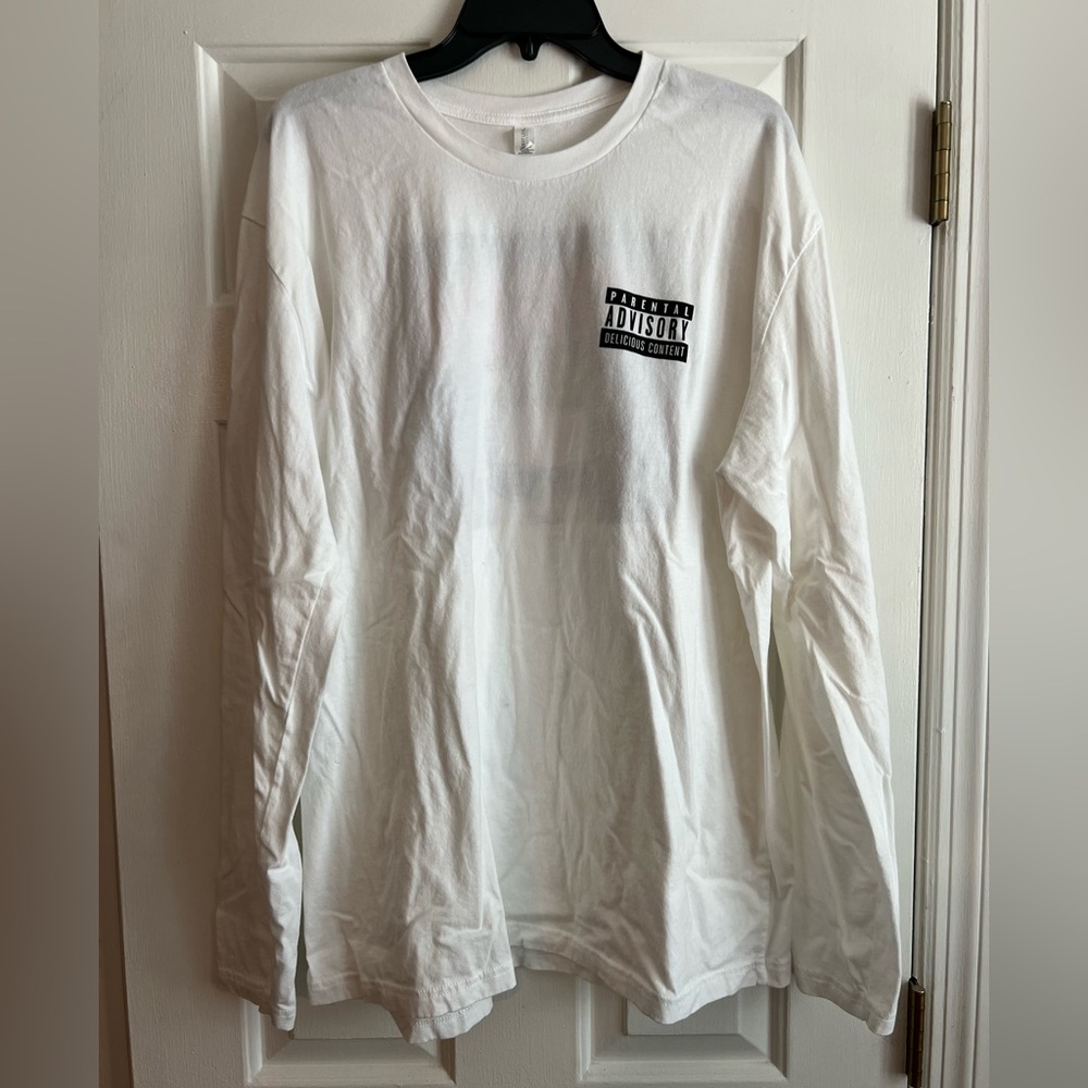 Next Level Apparel Guy Fieri White Tee, XXL